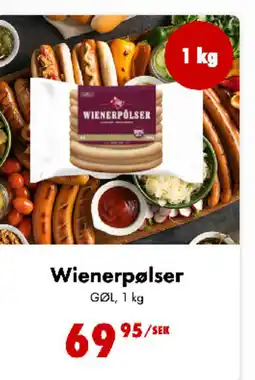 Nordby Supermarket Wienerpølser tilbud