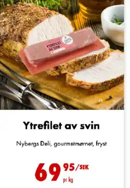 Nordby Supermarket Ytrefilet av svin tilbud
