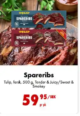 Nordby Supermarket Spareribs tilbud