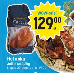 Eurocash Hel anka Julius tilbud