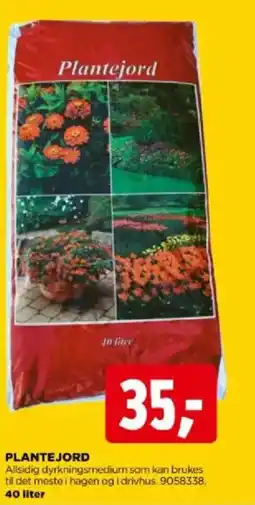 jem & fix Plantejord tilbud