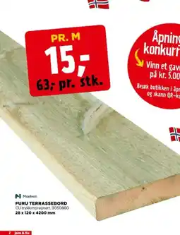 jem & fix FURU TERRASSEBORD tilbud