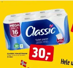 jem & fix Classic toalettpapir tilbud