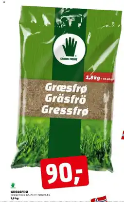 jem & fix Gressfrø tilbud
