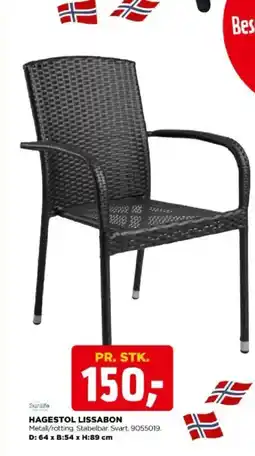 jem & fix Hagestol Lissabon tilbud