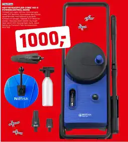 jem & fix Høytrykkspyler Core 140-6 Powercontrol home tilbud