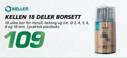 Coop Byggmix Kellen 18 deler borsett tilbud