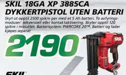 Coop Byggmix SKIL 18GA XP 3885CA Dykkertpistol uten batteri tilbud