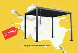 Montér Pergola sort Outfit tilbud