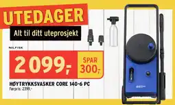 Montér Høytrykksvasker core 140-6 PC tilbud