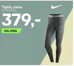 XXL Sport Tights, dame Pro Mid-Rise tilbud