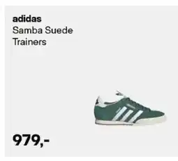 XXL Sport Adidas Samba Suede Trainers tilbud