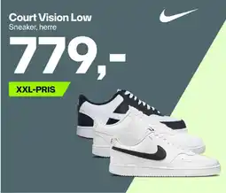 XXL Sport Court Vision Low Sneaker, herre tilbud