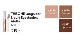 Oriflame THE ONE Longwear Liquid Eyeshadow Matte tilbud