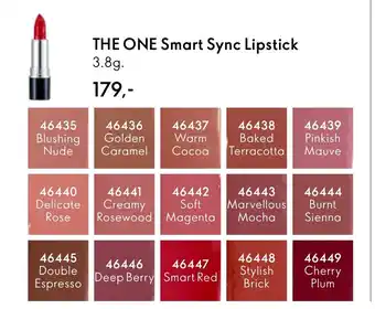 Oriflame THE ONE Smart Sync Lipstick tilbud