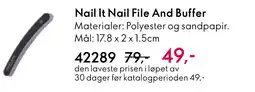 Oriflame Nail It Nail File And Buffer tilbud