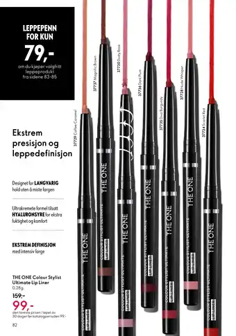 Oriflame THE ONE Colour Stylist Ultimate Lip Liner tilbud
