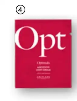 Oriflame Opt Optimals Age Revive Light Cream Sachet tilbud