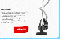 Clas Ohlson Liten støvsuger tilbud