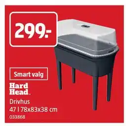 Jula Drivhus 47 l 78x83x38 cm tilbud