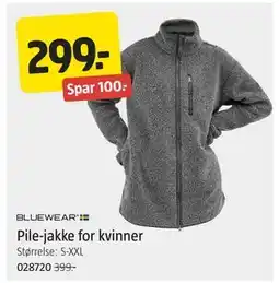 Jula Pile-jakke for kvinner tilbud