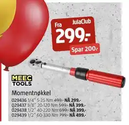 Jula Momentnøkkel, Medlemspris tilbud