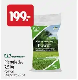 Jula Plengjødsel 7,5 kg tilbud