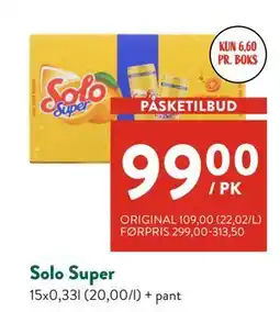 Jacobs Solo Super tilbud