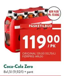 Jacobs Coca-Cola Zero tilbud