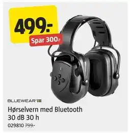Jula Hørselvern med Bluetooth 30 dB 30 h tilbud