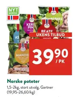 Jacobs Norske poteter tilbud