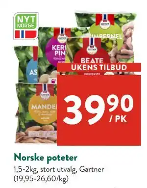 Jacobs Norske poteter tilbud