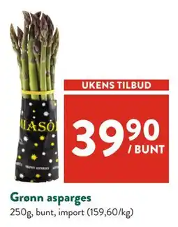 Jacobs Grønn asparges tilbud