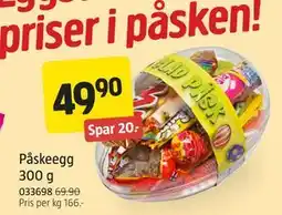 Jula Påskeegg 300 g tilbud
