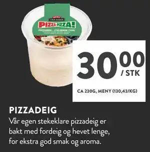 Jacobs PIZZADEIG tilbud