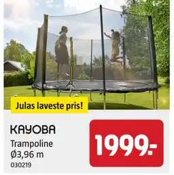 Jula Trampoline Ø3,96 m tilbud