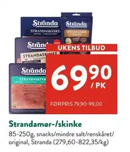 Jacobs Strandamør-/skinke tilbud