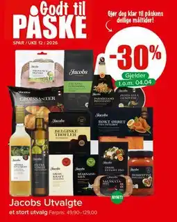 Spar Jacobs Utvalgte tilbud