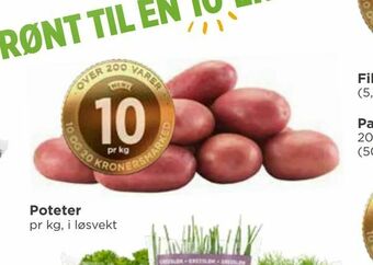 Meny Poteter tilbud