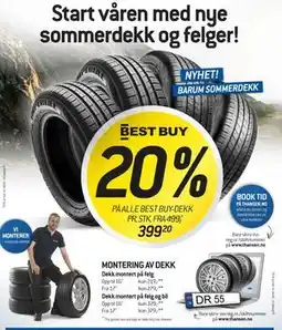 Thansen 20% PÅ ALLE BEST BUY-DEKK tilbud