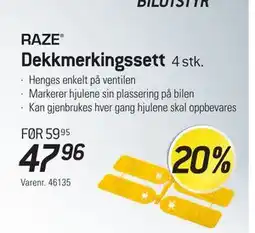 Thansen Dekkmerkingssett tilbud