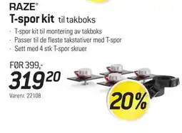 Thansen T-spor kit tilbud