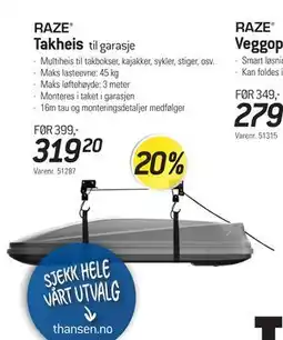 Thansen Takheis tilbud