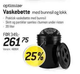 Thansen Vaskebøtte tilbud