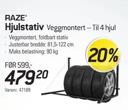 Thansen Hjulstativ tilbud