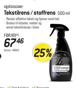 Thansen Tekstilrens / stoffrens tilbud