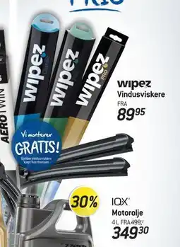 Thansen Vindusviskere tilbud