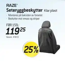 Thansen Seteryggbeskytter tilbud