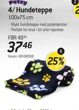 Thansen Hundeteppe tilbud