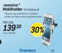 Thansen Mobilholder tilbud